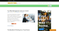 Desktop Screenshot of industryworkaustralia.com