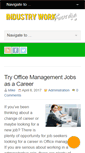 Mobile Screenshot of industryworkaustralia.com